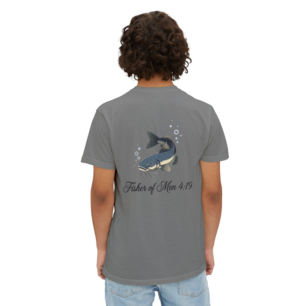 Unisex Garment-Dyed Pocket T-Shirt - Catfish