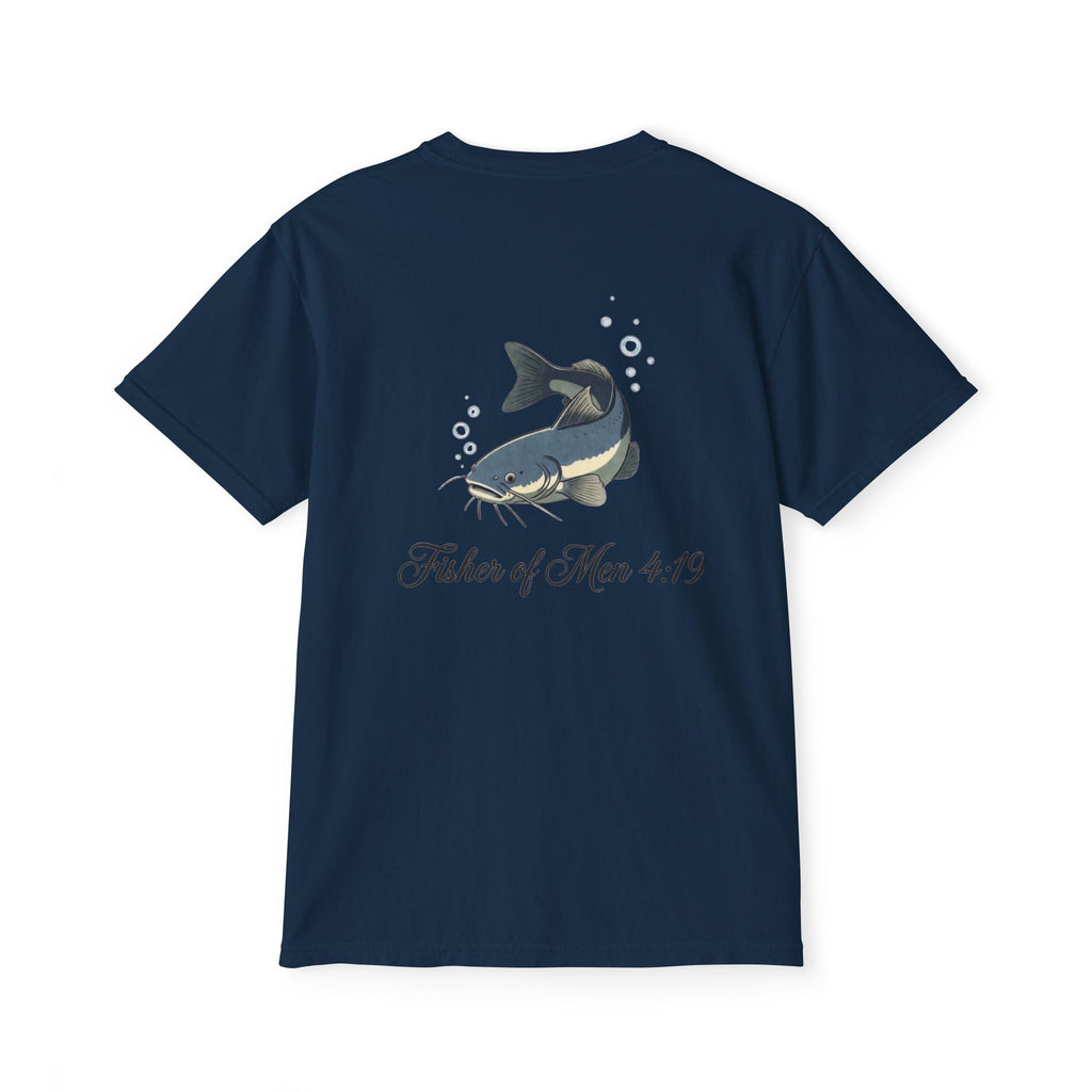 Unisex Garment-Dyed Pocket T-Shirt - Catfish