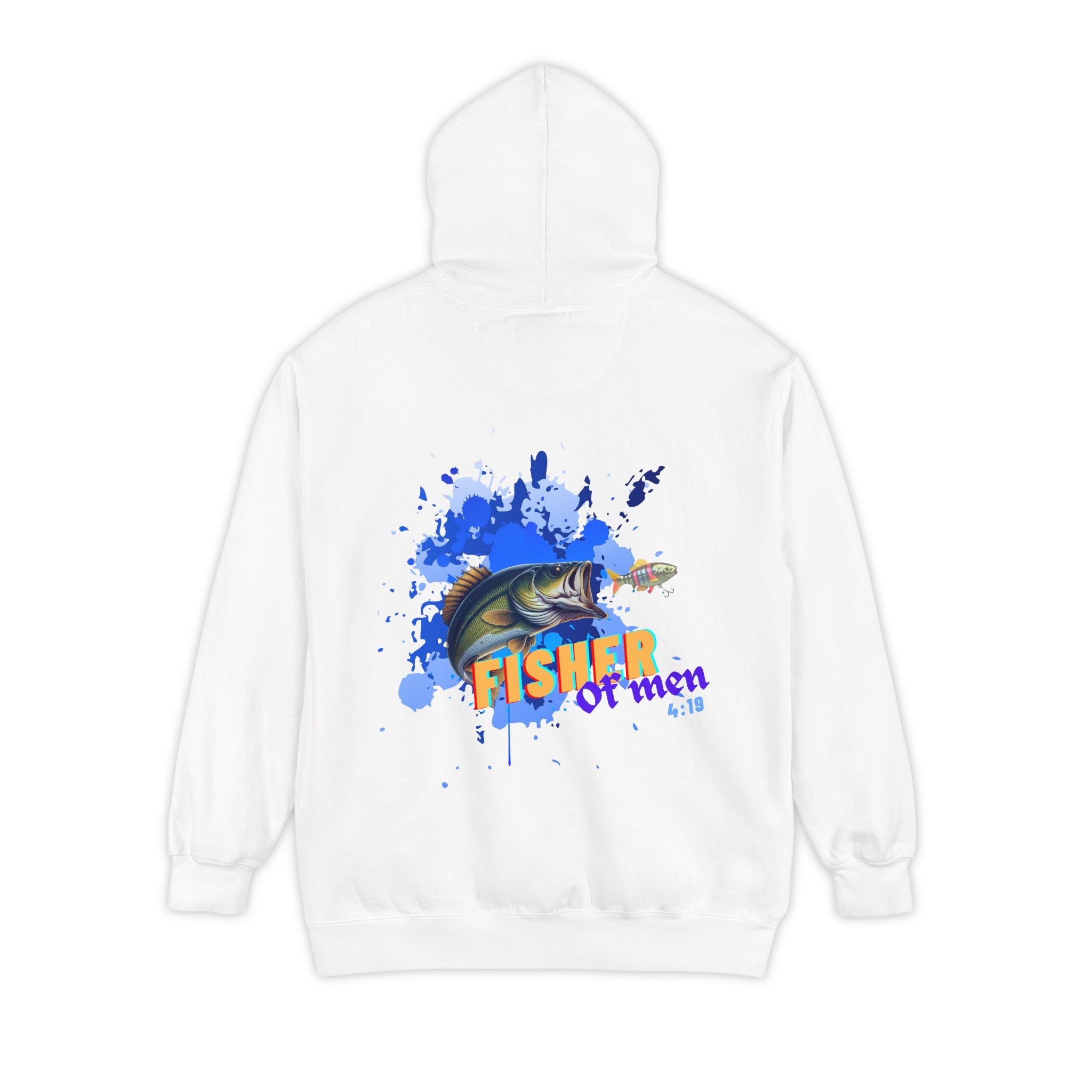Fisher of Men Hoodie — Graphic Fishing Splash Pullover
