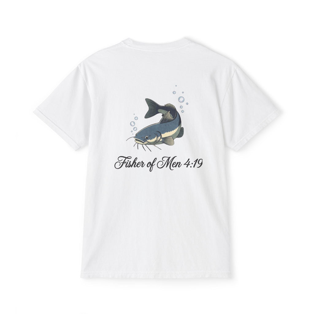 Unisex Garment-Dyed Pocket T-Shirt - Catfish