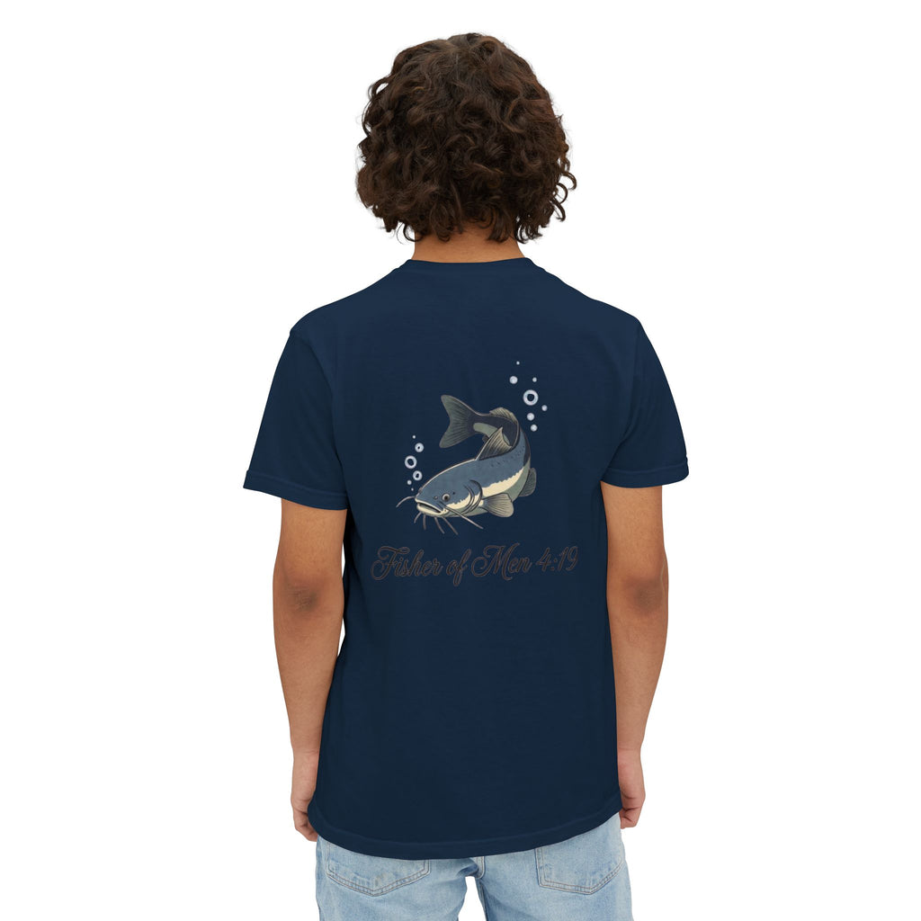 Unisex Garment-Dyed Pocket T-Shirt - Catfish